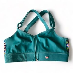 SHEFIT Barbeline London - Flex Sport Bra Teal Peacock